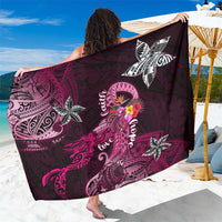 Breast Cancer Mermaid Polynesia Sarong Faith Hope Love