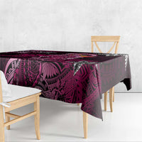 Breast Cancer Mermaid Polynesia Tablecloth Faith Hope Love