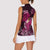 Breast Cancer Mermaid Polynesia Women Sleeveless Polo Shirt Faith Hope Love