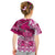 Breast Cancer Awareness Hawaii Kid T Shirt Polynesia Girl Nobody Fights Alone