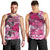 Breast Cancer Awareness Hawaii Men Tank Top Polynesia Girl Nobody Fights Alone