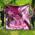 Breast Cancer Awareness Hawaii Quilt Polynesia Girl Nobody Fights Alone