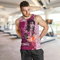 Breast Cancer New Zealand Men Tank Top Maori Aotearoa Girl Pink Out