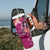 Breast Cancer New Zealand Tumbler With Handle Maori Aotearoa Girl Pink Out