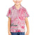 Breast Cancer Awareness Month Family Matching Mermaid Dress and Hawaiian Shirt Butterfly Polynesia Watercolor Pink