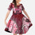 Breast Cancer Warrior Family Matching Mermaid Dress and Hawaiian Shirt Angel Wings Polynesian Pattern