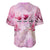 Breast Cancer Polynesian Baseball Jersey I Can Do All Things Through Christ