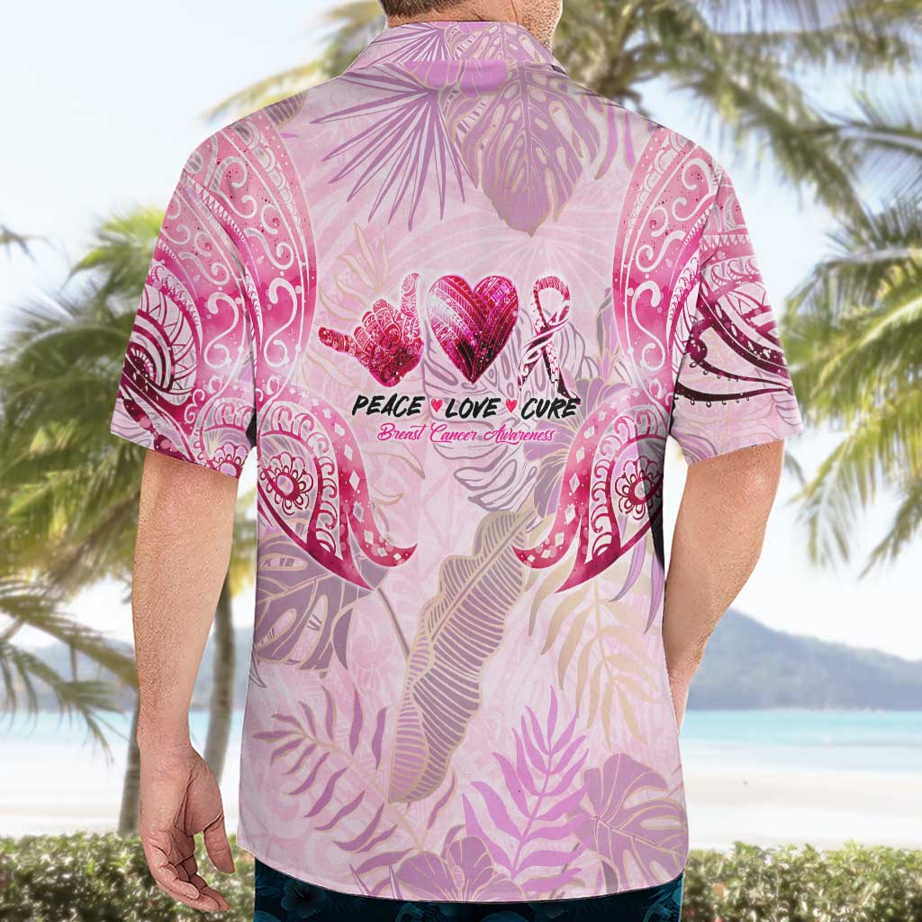 Breast Cancer Polynesian Hawaiian Shirt I Can Do All Things Through Christ