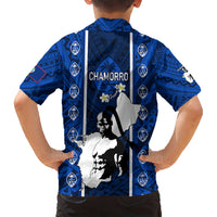 guam-chamorro-warrior-kid-hawaiian-shirt-traditional-tribal-patterns