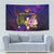 Wallis and Futuna Tapestry Whale Hibiscus Polynesian