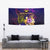Wallis and Futuna Tapestry Whale Hibiscus Polynesian