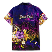 Tahiti French Polynesia Family Matching Mermaid Dress and Hawaiian Shirt Whale Hibiscus Polynesian DT02 - Polynesian Pride