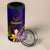 Cook Islands 4 in 1 Can Cooler Tumbler Whale Hibiscus Polynesian