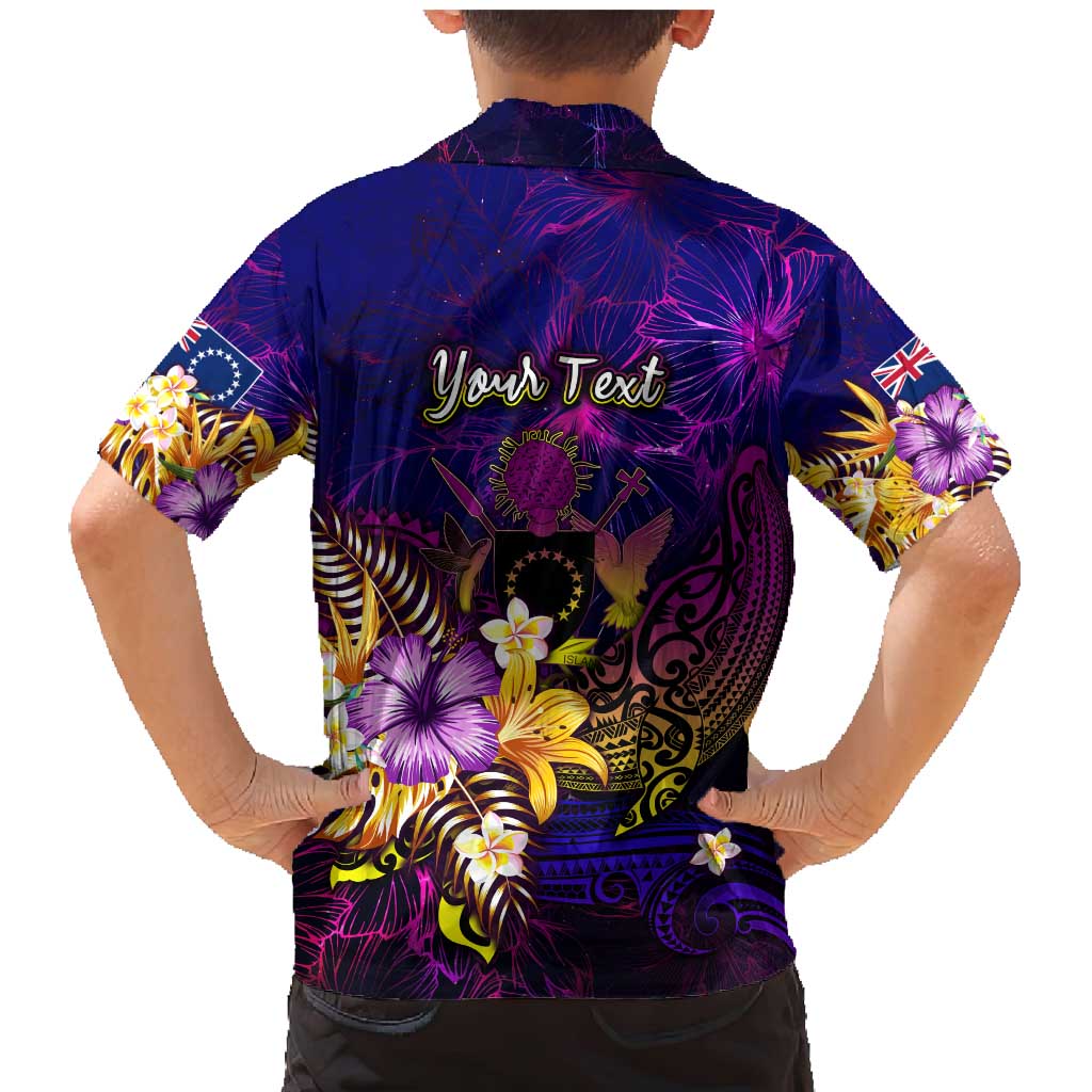 Cook Islands Family Matching Mermaid Dress and Hawaiian Shirt Whale Hibiscus Polynesian DT02 - Polynesian Pride