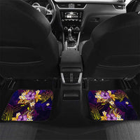 Nauru Car Mats Whale Hibiscus Polynesian
