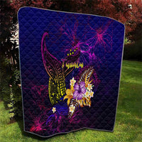 Tuvalu Quilt Whale Hibiscus Polynesian