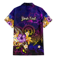 Northern Mariana Islands Family Matching Mermaid Dress and Hawaiian Shirt Whale Hibiscus Polynesian DT02 - Polynesian Pride