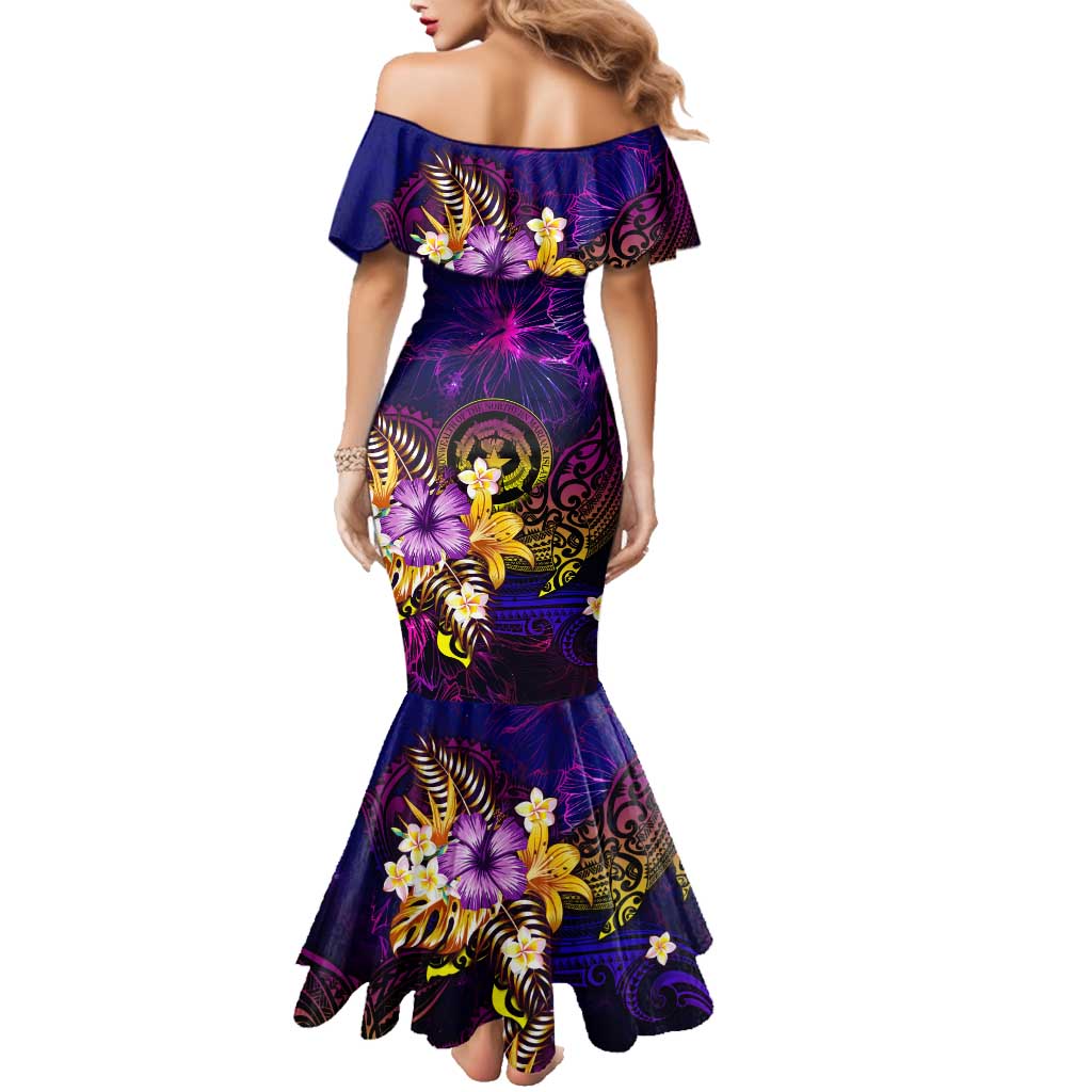 Northern Mariana Islands Family Matching Mermaid Dress and Hawaiian Shirt Whale Hibiscus Polynesian DT02 - Polynesian Pride