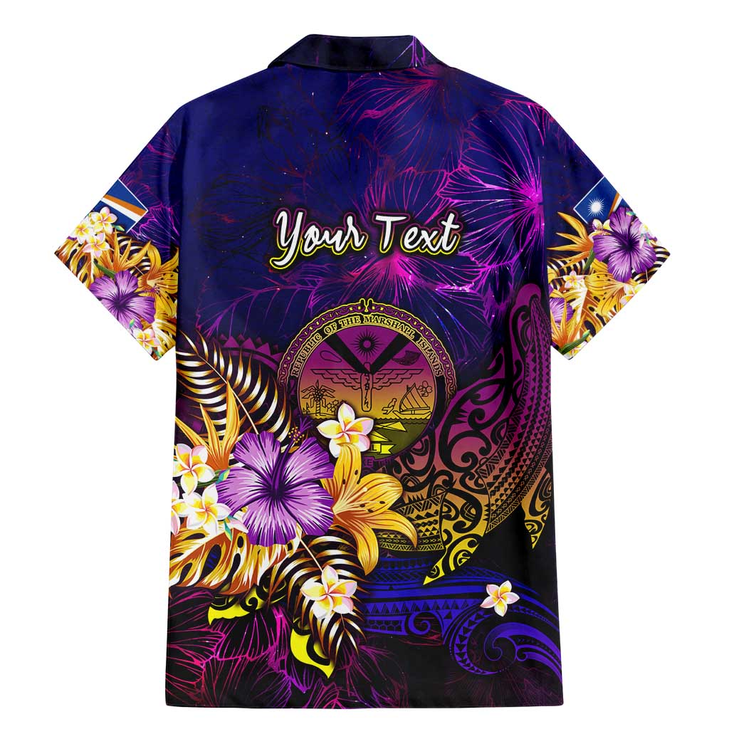 Marshall Islands Family Matching Mermaid Dress and Hawaiian Shirt Whale Hibiscus Polynesian