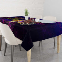 Marshall Islands Tablecloth Whale Hibiscus Polynesian