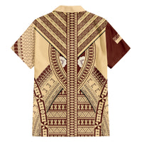 fiji-bula-family-matching-long-sleeve-bodycon-dress-and-hawaiian-shirt-tapa-pattern-design
