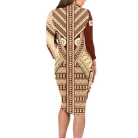 fiji-bula-long-sleeve-bodycon-dress-tapa-pattern-design