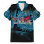 Fiji Rugby Hawaiian Shirt Bring The Heat DT02 Blue - Polynesian Pride