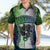 Personalised New Zealand Warriors Hawaiian Shirt Maori Silver Fern Green DT02 - Polynesian Pride