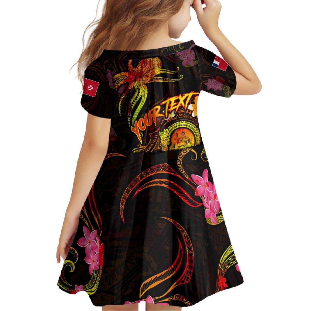Wallis and Futuna Family Matching Mermaid Dress and Hawaiian Shirt Octopus Plumeria Polynesian Tattoo