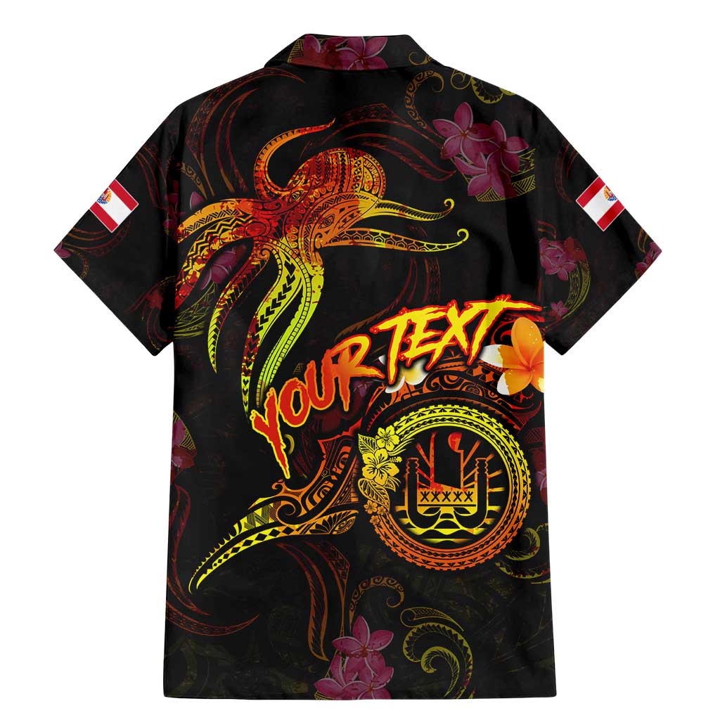 Tahiti French Polynesia Family Matching Mermaid Dress and Hawaiian Shirt Octopus Plumeria Polynesian Tattoo DT02 - Polynesian Pride