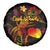 Cook Islands Spare Tire Cover Octopus Plumeria Polynesian Tattoo