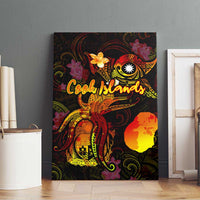 Nauru Canvas Wall Art Octopus Plumeria Polynesian Tattoo