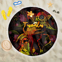 Tuvalu Beach Blanket Octopus Plumeria Polynesian Tattoo