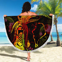 Tuvalu Beach Blanket Octopus Plumeria Polynesian Tattoo