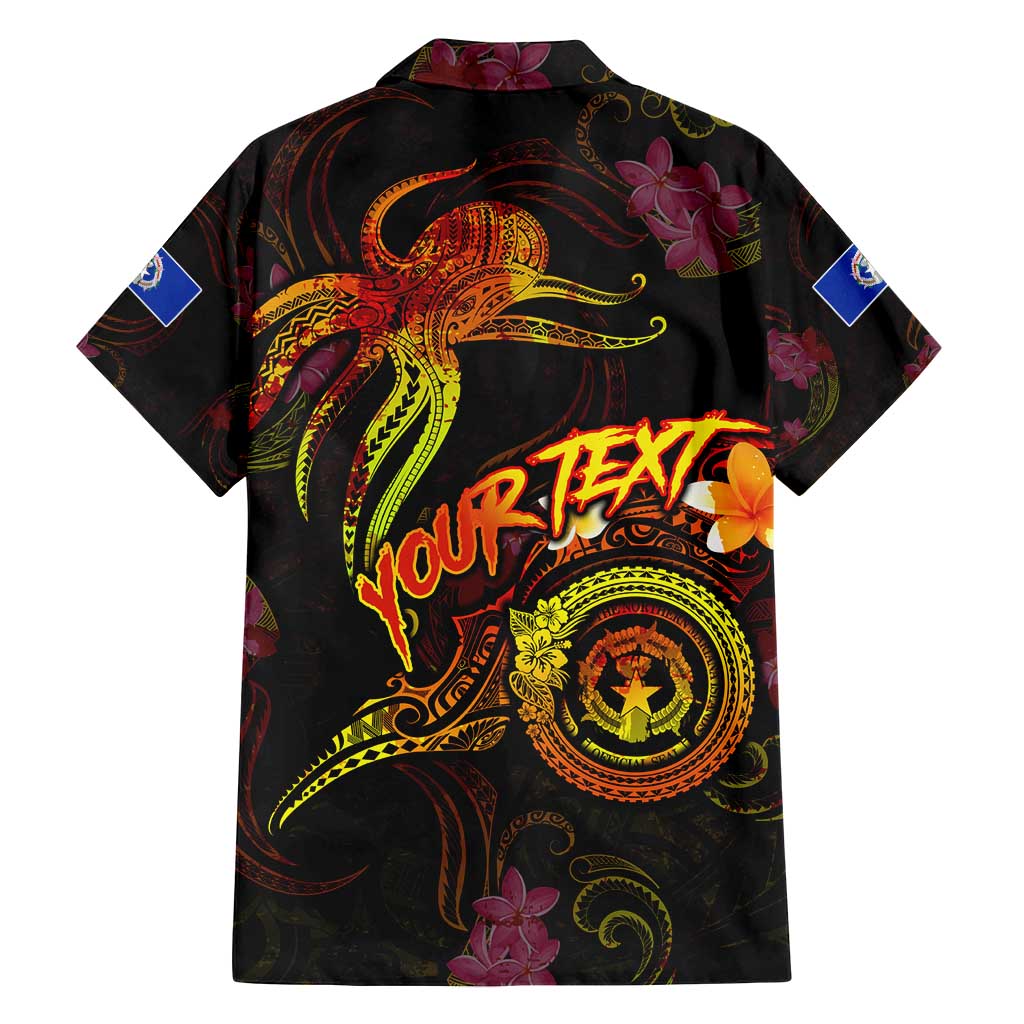 Northern Mariana Islands Family Matching Long Sleeve Bodycon Dress and Hawaiian Shirt Octopus Plumeria Polynesian Tattoo DT02 - Polynesian Pride
