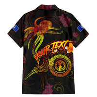Northern Mariana Islands Family Matching Mermaid Dress and Hawaiian Shirt Octopus Plumeria Polynesian Tattoo DT02 - Polynesian Pride