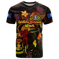 Northern Mariana Islands T Shirt Octopus Plumeria Polynesian Tattoo