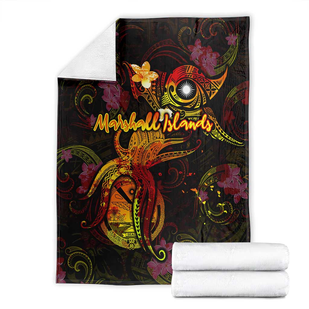 Marshall Islands Blanket Octopus Plumeria Polynesian Tattoo