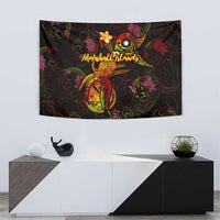 Marshall Islands Tapestry Octopus Plumeria Polynesian Tattoo