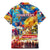Custom The Philippines 126th Independence Anniversary Family Matching Mermaid Dress and Hawaiian Shirt Art Style