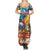 Custom The Philippines 126th Independence Anniversary Summer Maxi Dress Art Style