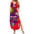 Personalized Philippines 12 June Independence Day Summer Maxi Dress Polynesian Turtle Plumeria