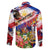 Personalized Philippines Independence Day Family Matching Tank Maxi Dress and Hawaiian Shirt Polynesia Filipinas Eagle Hibiscus