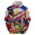 Personalized Philippines Independence Day Zip Hoodie Polynesia Filipinas Eagle Hibiscus