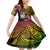 Personalised Vanuatu Independence Day 30 July Family Matching Mermaid Dress and Hawaiian Shirt Hibiscus Polynesian Pattern