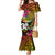 Personalised Vanuatu Independence Day 30 July Family Matching Mermaid Dress and Hawaiian Shirt Hibiscus Polynesian Pattern