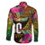 Personalised Vanuatu Independence Day 30 July Family Matching Puletasi and Hawaiian Shirt Hibiscus Polynesian Pattern