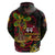 Custom Vanuatu 44th Independence Anniversary Hoodie Flower Melanesian Namele Turtle