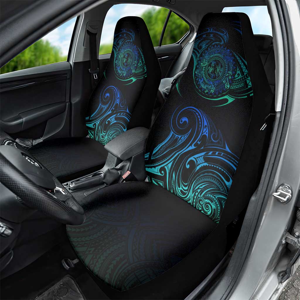 Sea Animal Polynesia Car Seat Cover Polynesian Pattern