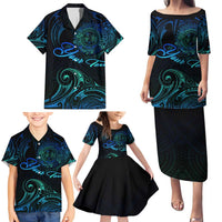 Sea Animal Polynesia Family Matching Puletasi and Hawaiian Shirt Polynesian Pattern DT02 - Polynesian Pride